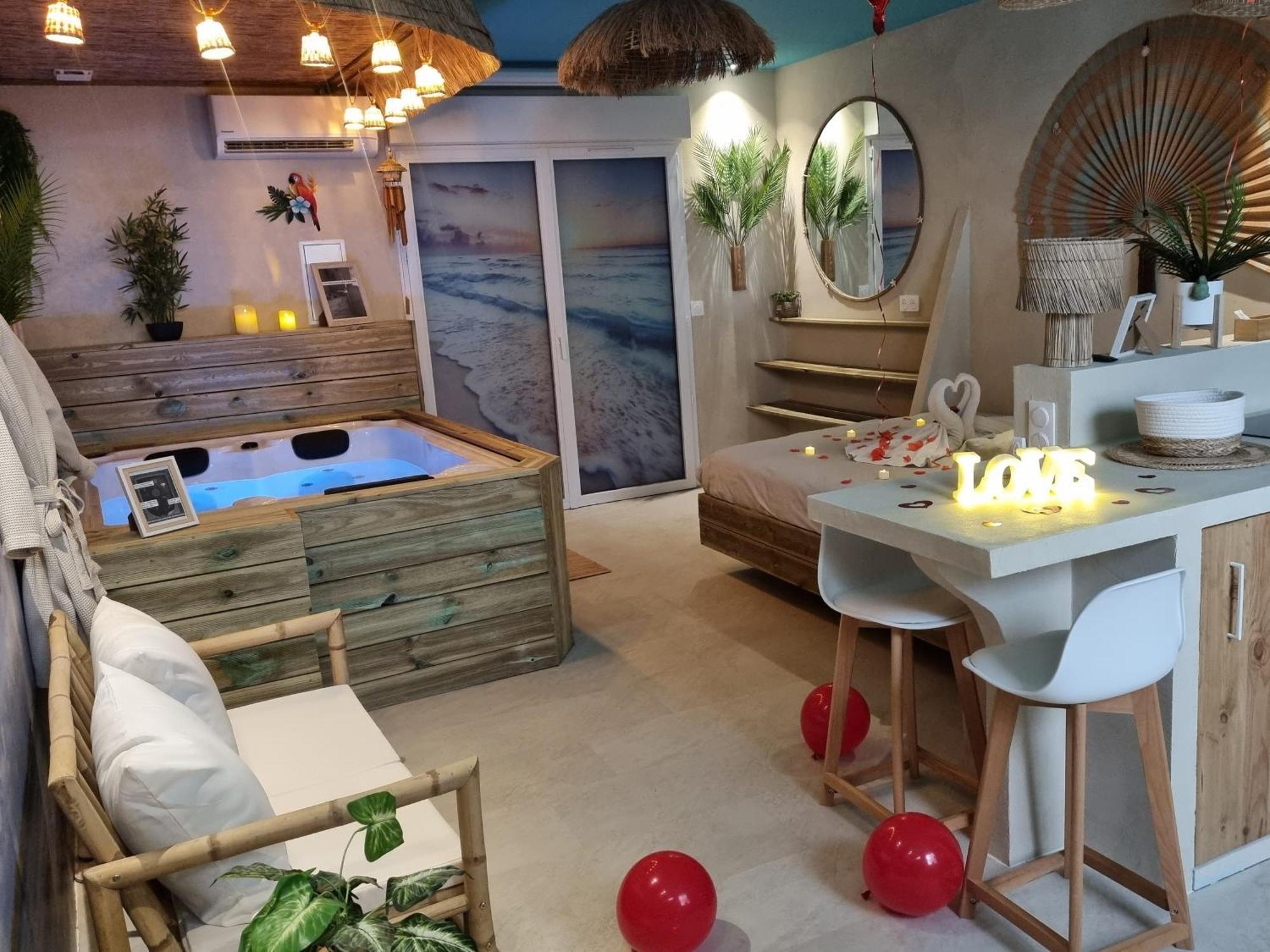 Les Spas De La Mer, Appart&Spa Aloha, 100M De La Plage, Plein Coeur Du Grau Le Grau-du-Roi Exterior foto