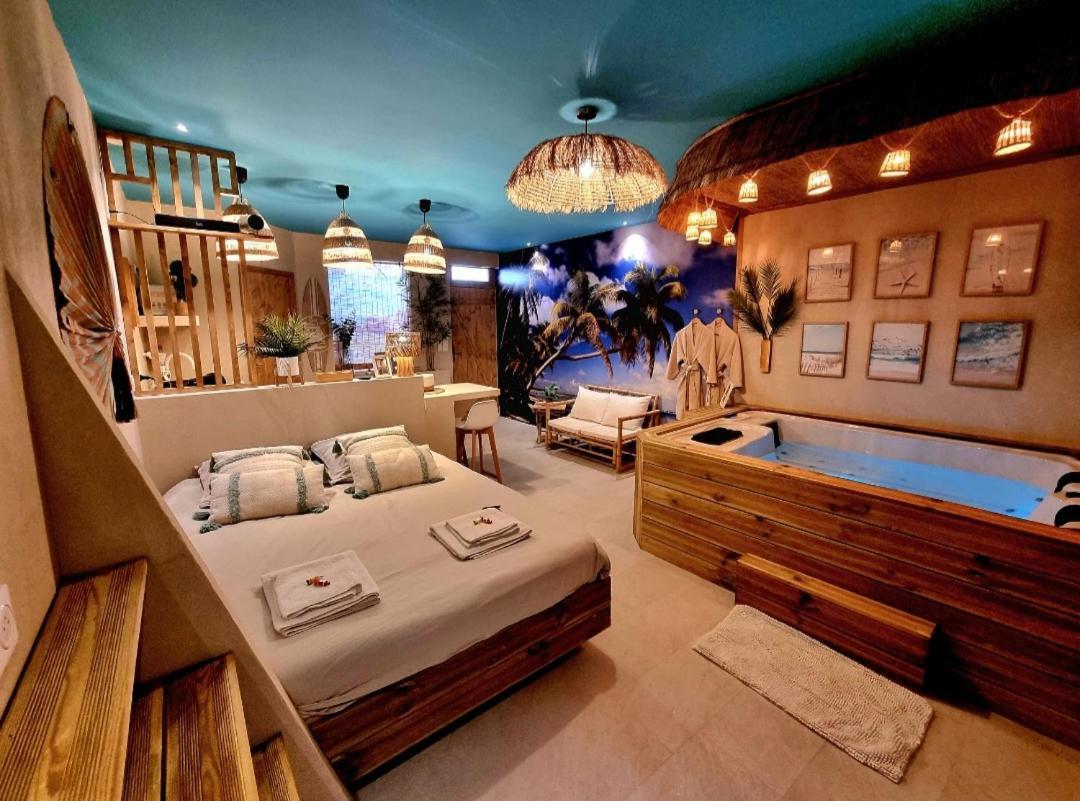 Les Spas De La Mer, Appart&Spa Aloha, 100M De La Plage, Plein Coeur Du Grau Le Grau-du-Roi Exterior foto